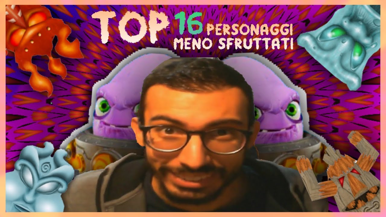 TOP 16 PERSONAGGI MENO SFRUTTATI DI CRASH BANDICOOT