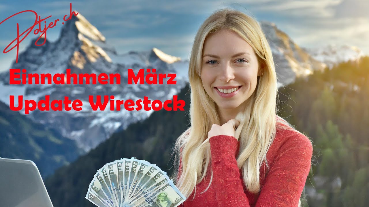 Reicht es zum Leben? Übersicht EINNAHMEN & Update Wirestock März 2004 als Hobby-Fotograf