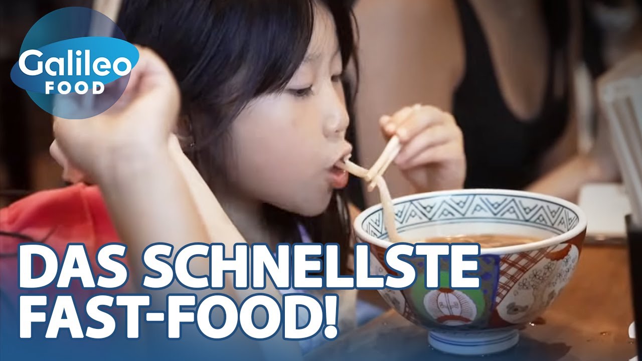 FASTER als FAST-FOOD! So funktioniert das schnellste Restaurant der Welt! | Galileo Food