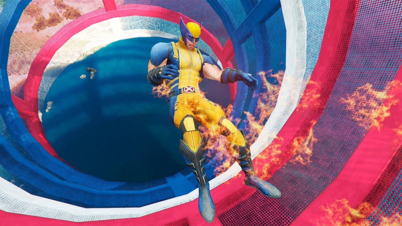 GTA 5 Stunning Ragdolls #104 - Wolverine (Explosions And Water Fails)