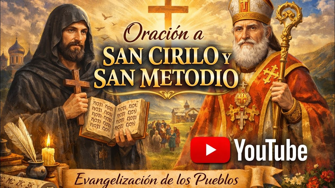 ORACIÓN A SAN CIRILO SAN METODIO - EVANGELIZACIÓN DE LOS PUEBLOS 