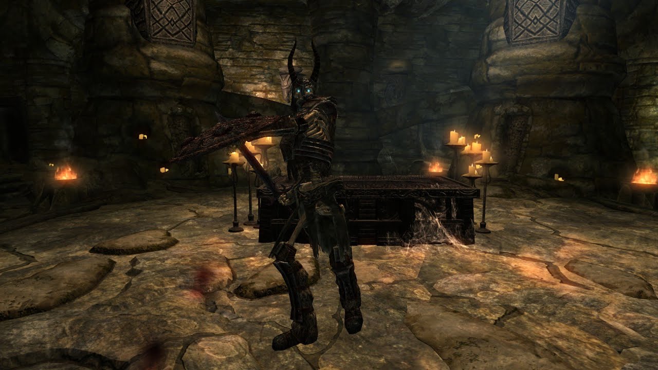 The Elder Scrolls V  Skyrim Special Edition:Mikrul Gauldurson Boss Fight
