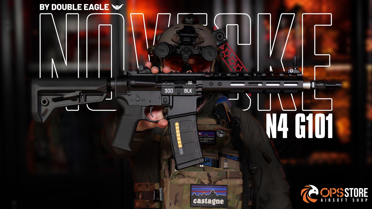 NOVESKE N4 GBBR - EMG X DOUBLE EAGLE -  La Puissance du GBBR Réinventée ! [ENG SUB]