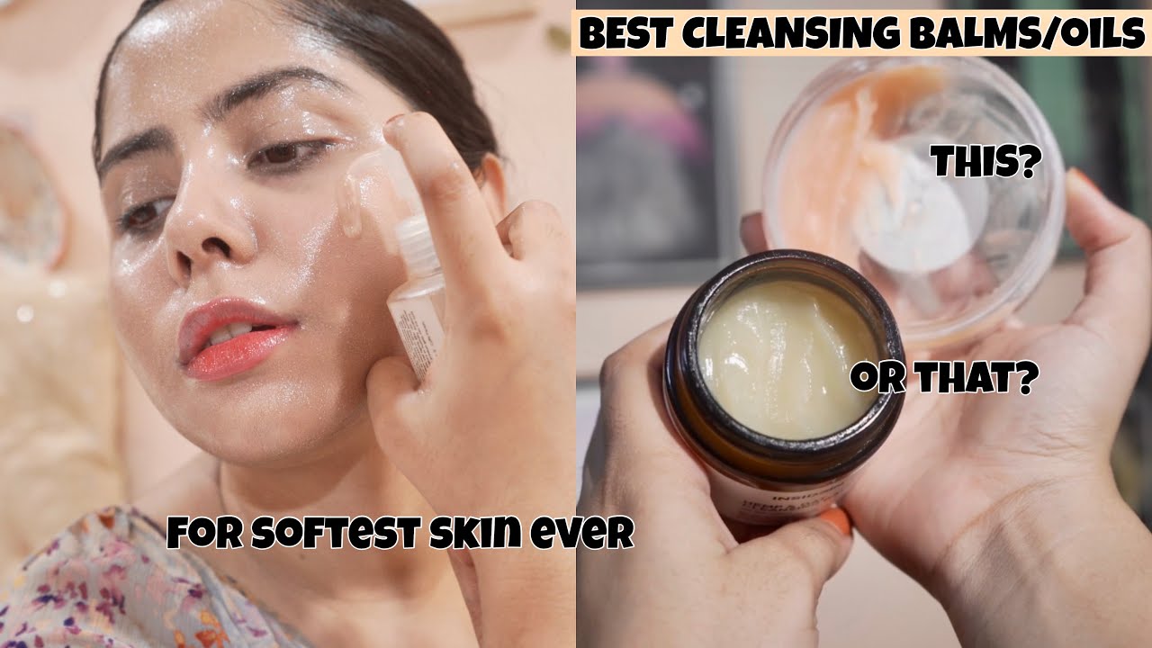✅Top 5 Cleansing Oils & Balms Available in India for ALL SKIN TYPES