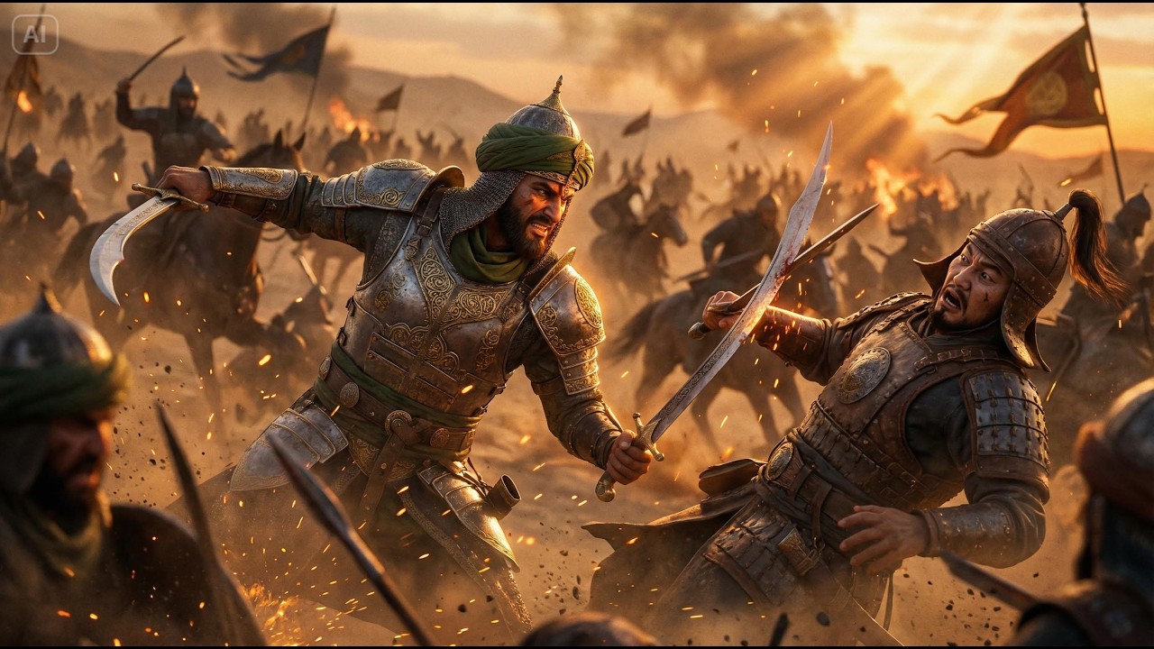 The Secret Weapon That DESTROYED the Mongol Horde - Battle of Ain Jalut 1260  (UPDATED)