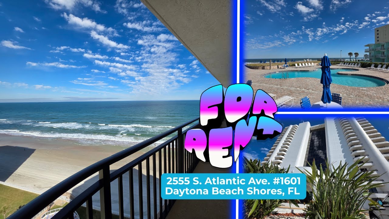16th Floor Ocean View Condo in Daytona Beach Shores - $2,900/Month