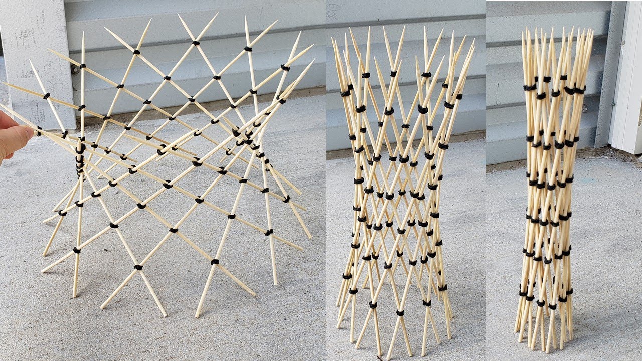 How to Make a Hyperboloid! Easy DIY