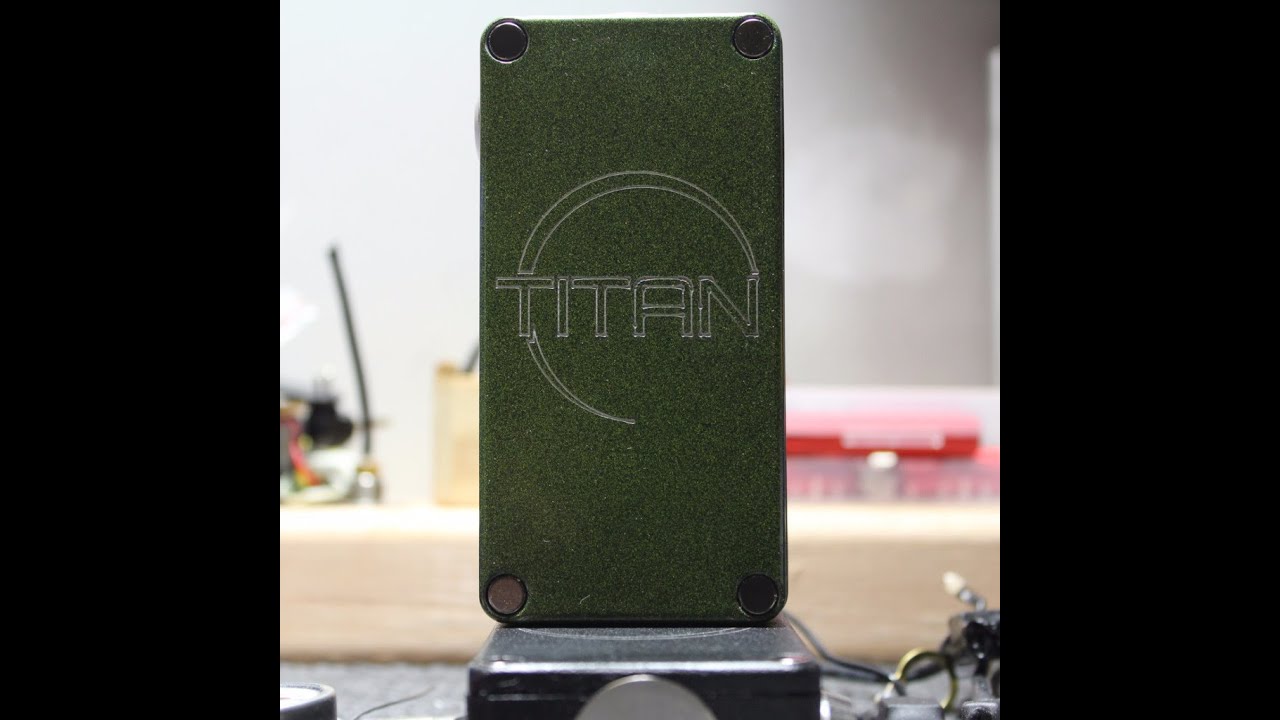 The Titan Parallel Dual Mosfet Protected Super Sub Ohm (2) 18650 Box Mod