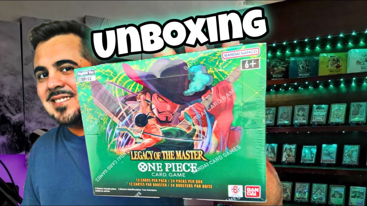 UNBOXING OP-12 LEGACY OF THE MASTER ONE PIECE TCG