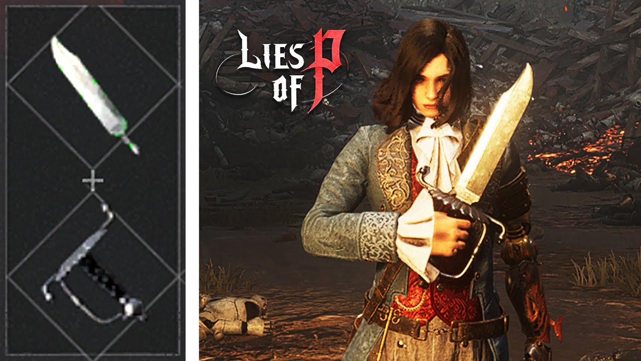 Tyrant Murderer Dagger Blade + Wintry Rapier Handle - Lies of P