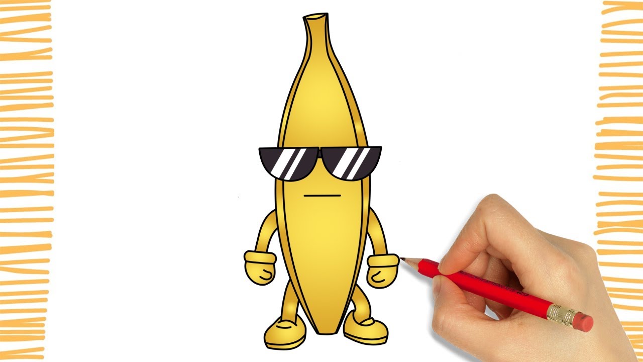 How to Draw SKIN GOLDEN BANANA I Stumble Guys I Easy