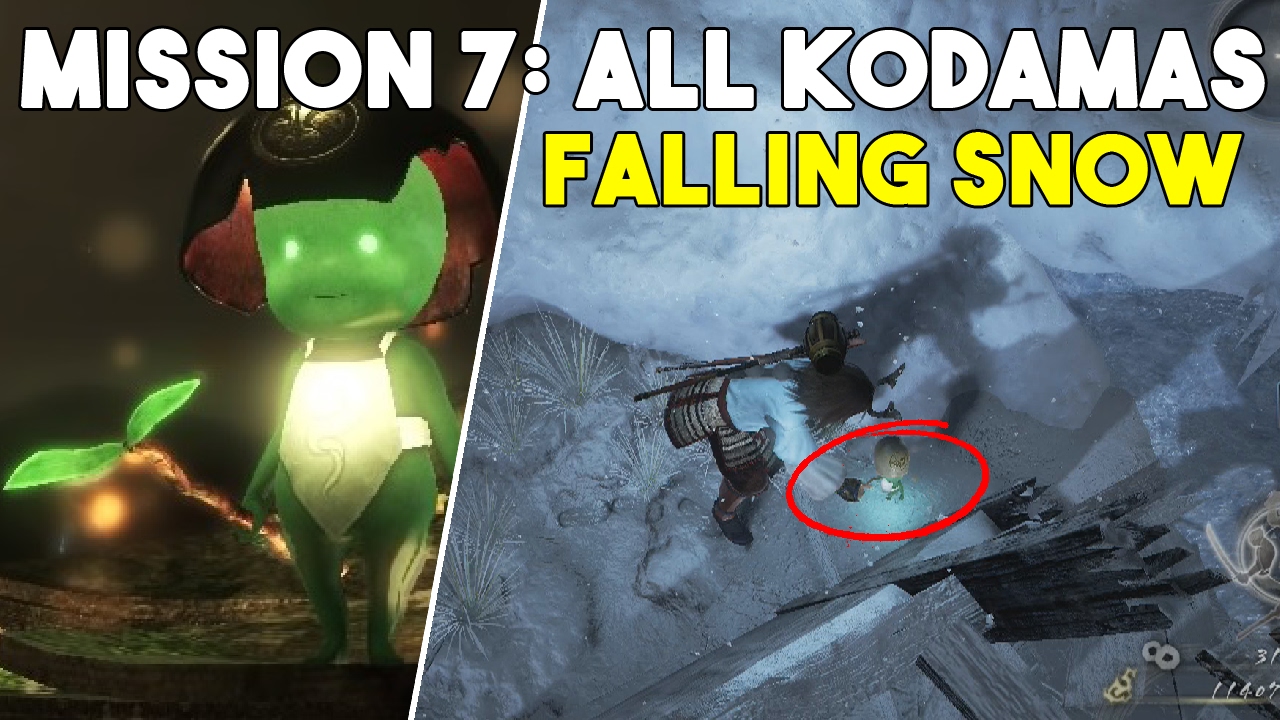 Nioh All Kodama Locations Mission 7: Falling Snow