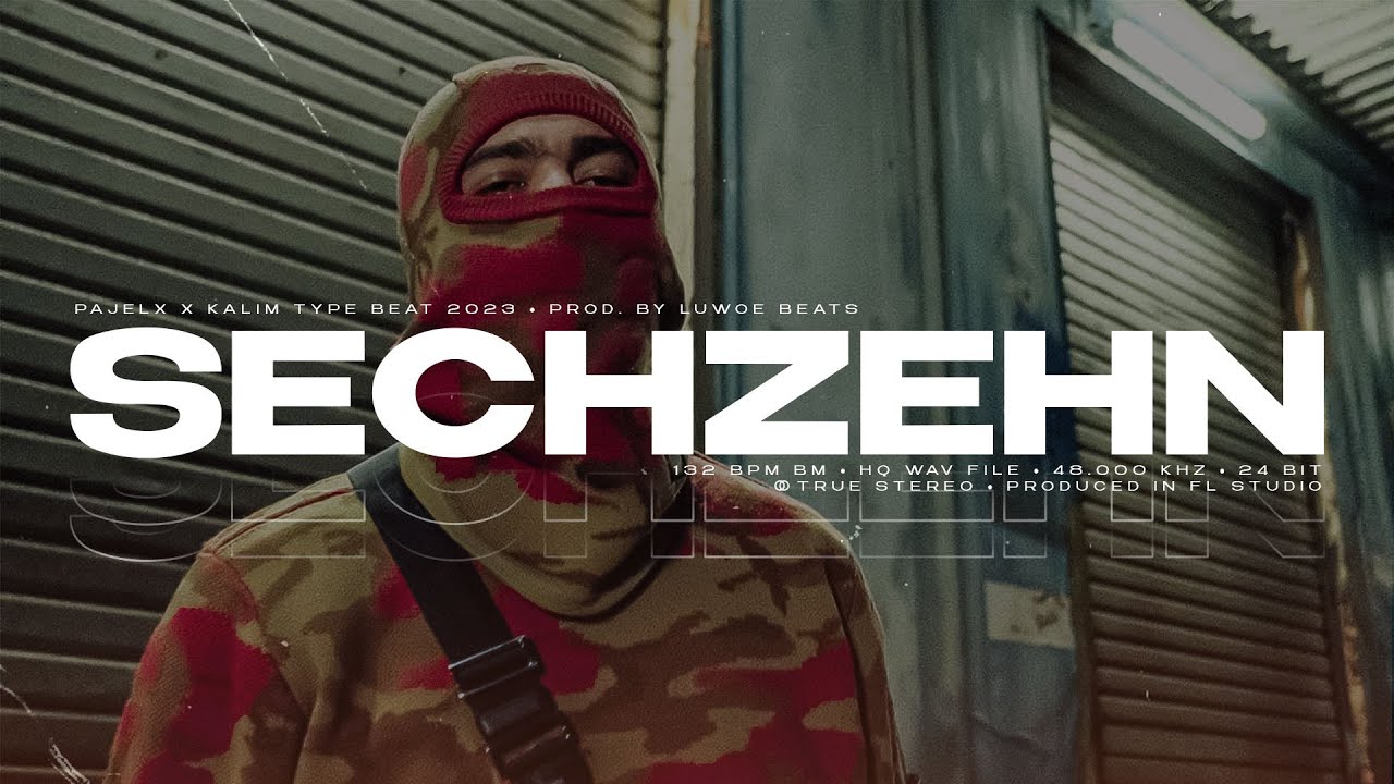 KALIM x PAJEL Drill Type Beat - SECHZEHN (Prod. Luwoe Beats)
