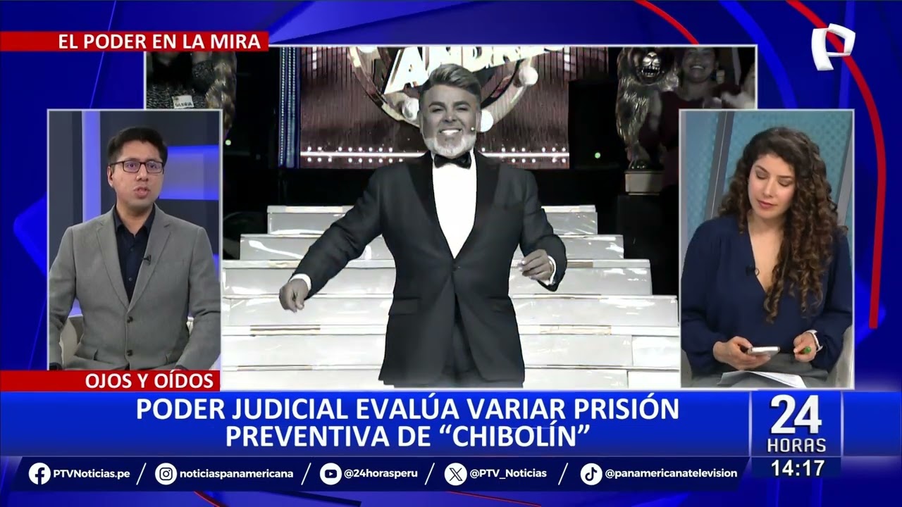 Andr&eacute;s Hurtado &ldquo;Chibol&iacute;n&rdquo; reaparece en audiencia por prisi&oacute;n preventiva