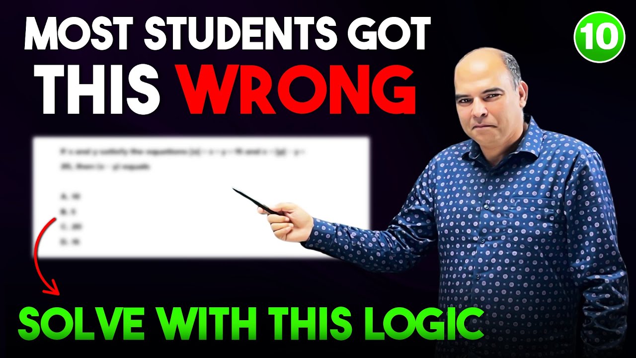 How to SOLVE a CAT Modulus Question like a 99.9+%iler with Arun Sharma #cat2025