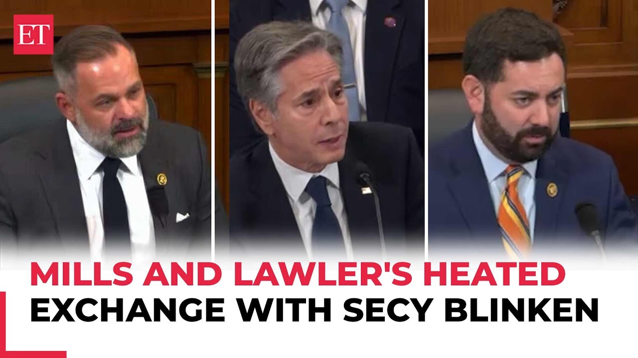 'A farce and complete lie…': Congressmen Mills, Lawler grill Secy Blinken over Afghan withdrawal