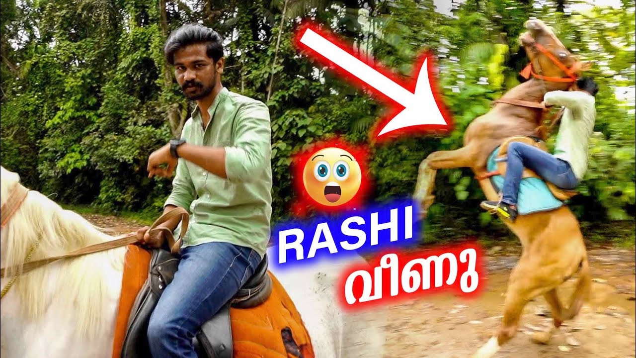 യെന്റമ്മച്ചി 😱 റാഷി വീണു കുതിരപ്പുറത്തിന്ന് 🥺