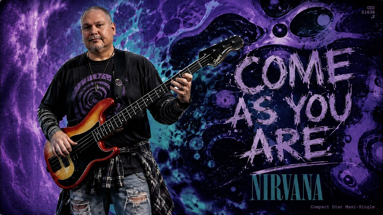 Nirvana - Come as You Are (Bass cover)