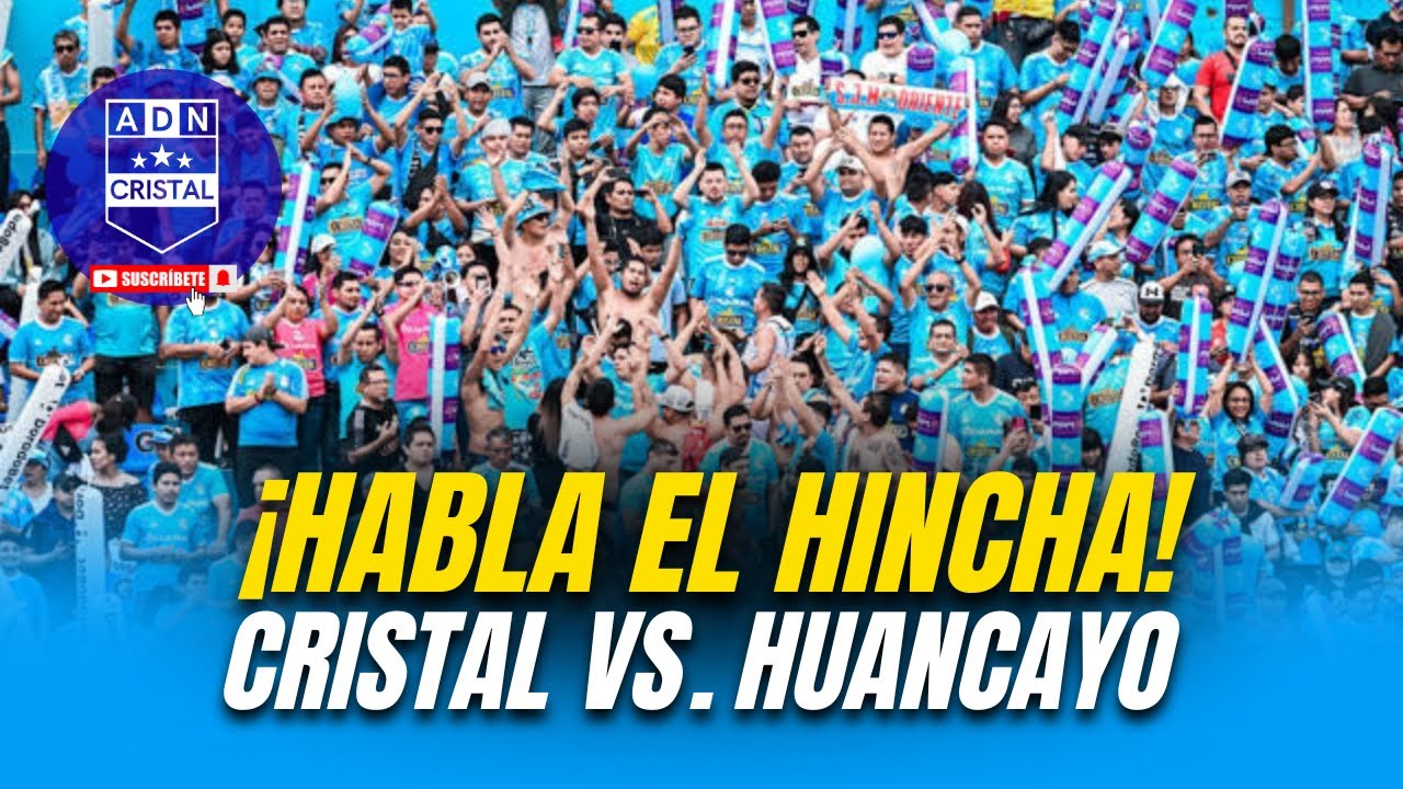 Reacción de los Hinchas en el Gallardo | Cristal vs Huancayo | Hablemos de Cristal | ADN Cristal