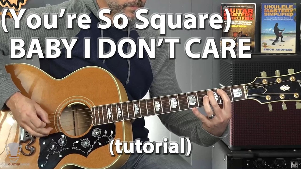 Elvis Presley - (You're So Square) Baby I Don't Care Guitar Lesson
