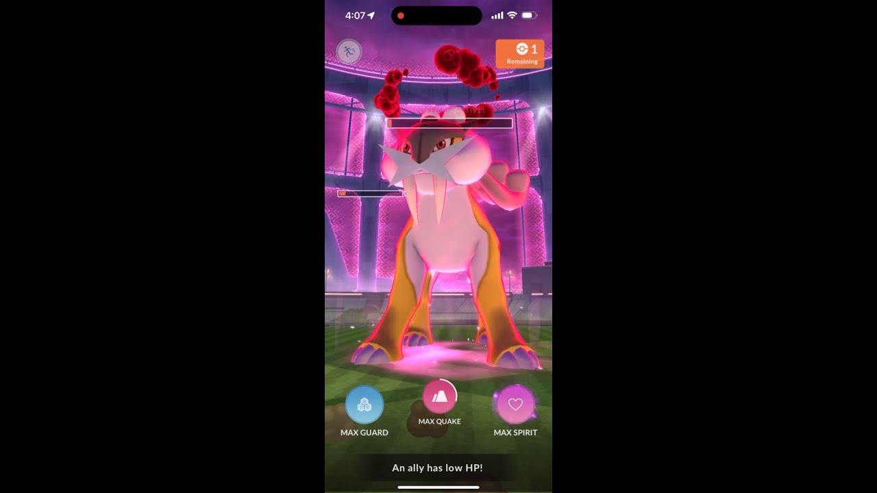 (No🗡️) Shadow Ball/(Target) Thunder Dynamax Raikou Solo Battle, Max Mushroom, Windy, No Helper