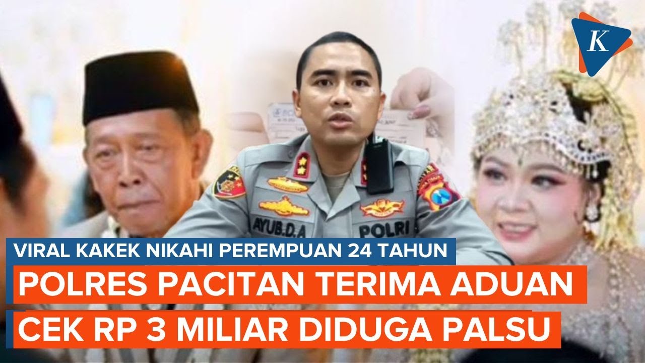 Polres Pacitan Terima Aduan Cek Rp 3 Miliar Diduga Palsu yang Jadi Mahar Pernikahan Viral