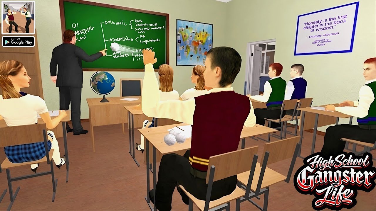 High School Gangster Life – Android Gameplay 