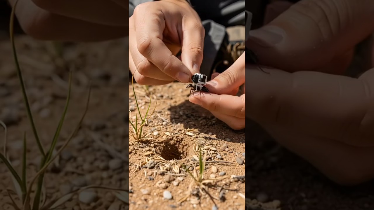 What If an Ant Had a Tiny Camera? #shorts #fyp #viral #viralvideo