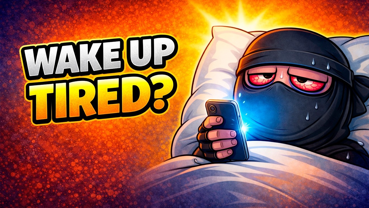 Ninja’s Night Routine for Better Sleep and Easier Mornings