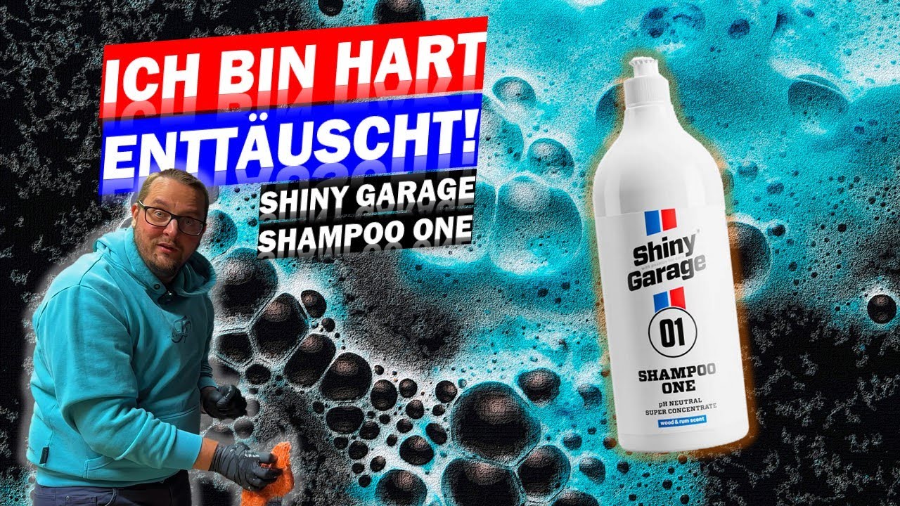 NUR 5ML SHAMPOO? PUSTEBLUME! Was ist mit dem Shiny Garage Shampoo One los?