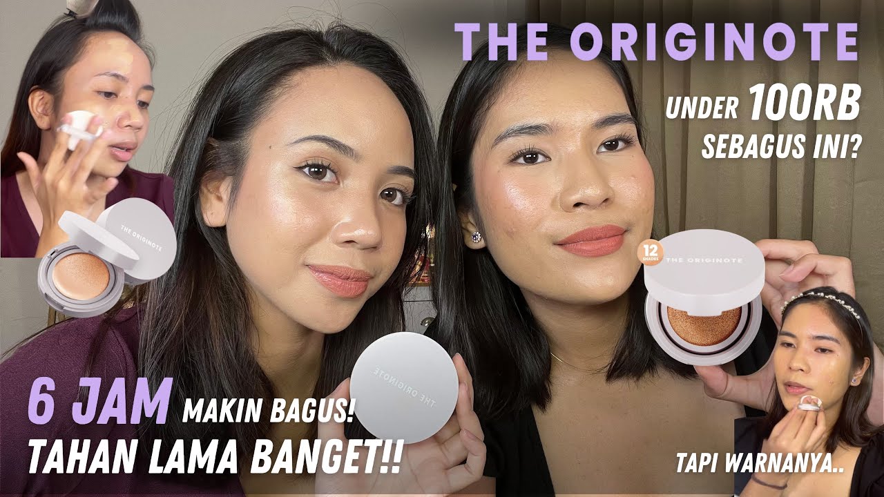 the originote cushion high cover serum (wear test 6 jam) bagus banget..