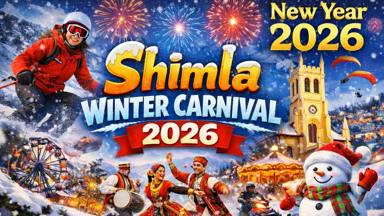 Shimla Winter Carnival  2025 - 2026 || New Year Celebration In Shimla 2026
