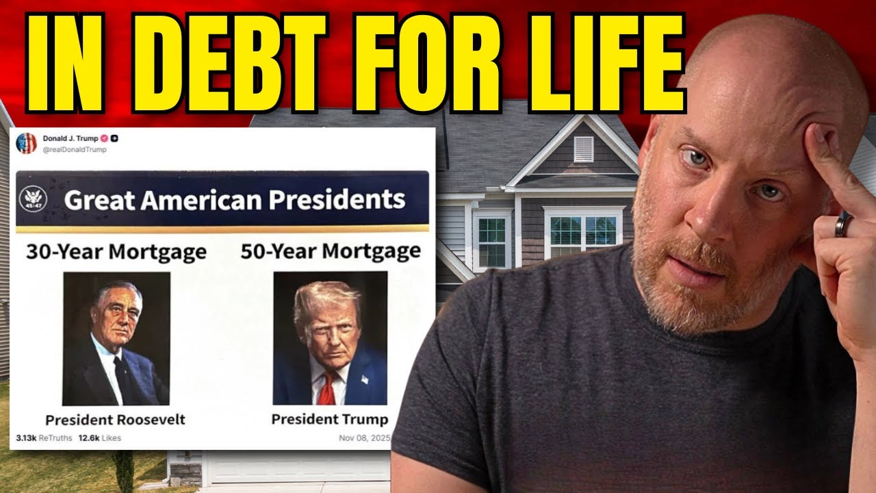 Why Trump's 50 Year Mortgage Is a TERRIBLE Idea
