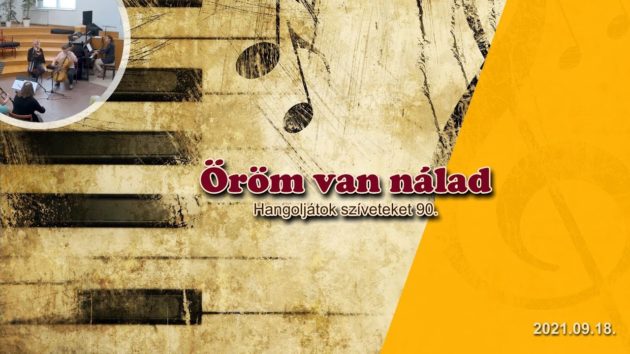 Öröm van nálad