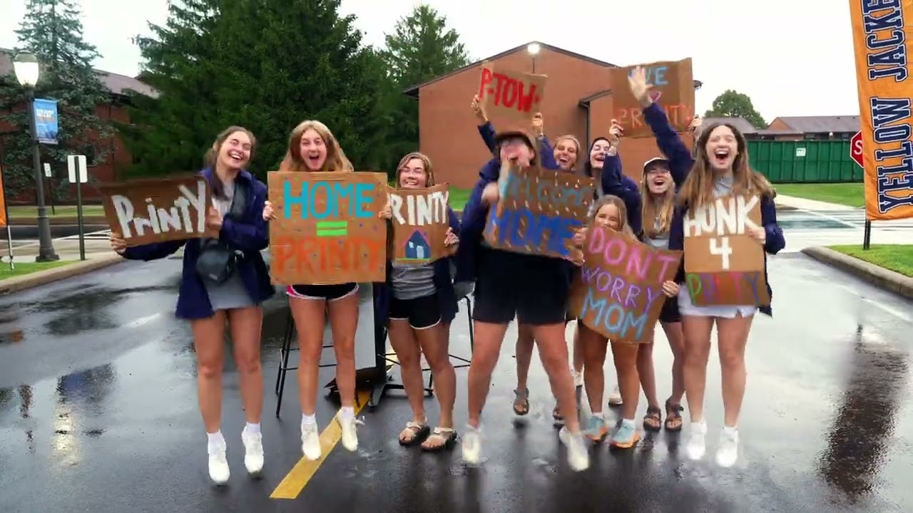 Arrival on Campus for Geting Started Weekend @cedarvilleuniversity