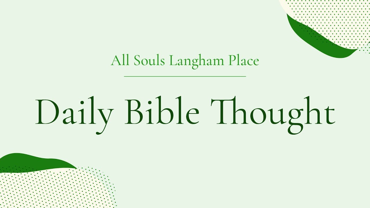 Daily Bible Thought | Leviticus 19:16 and 18 | Thursday 4 June 2020