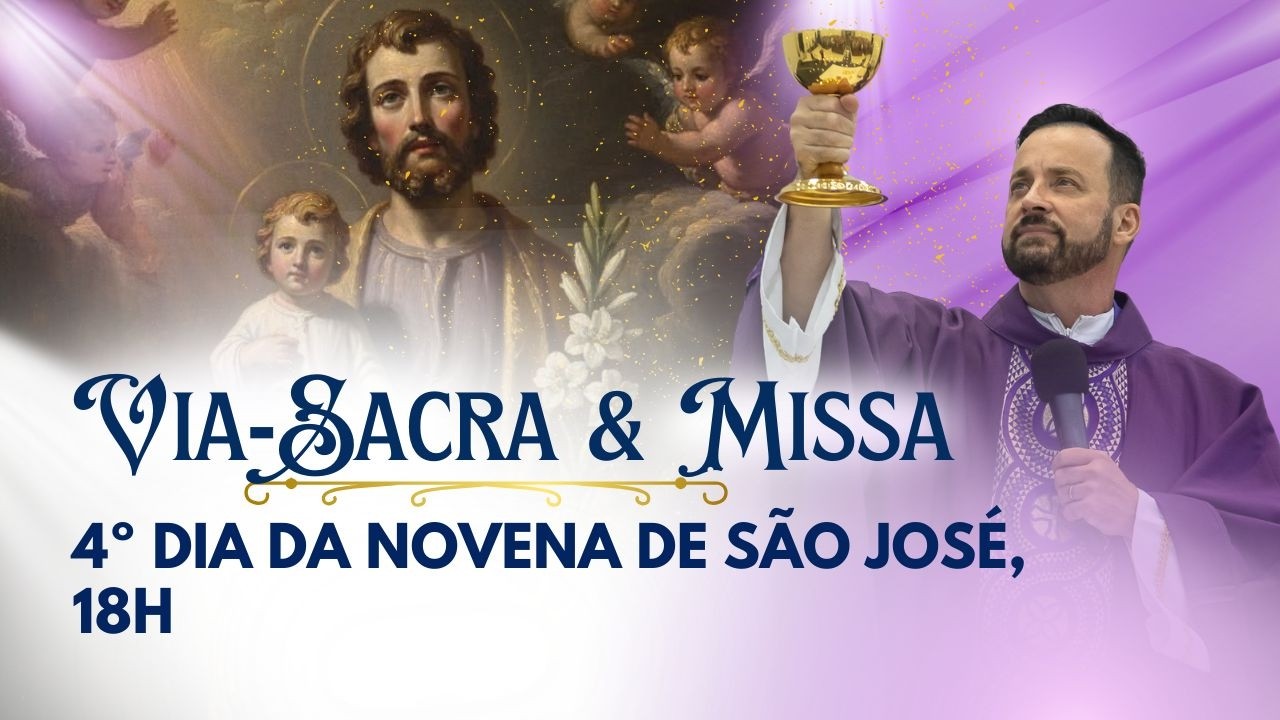 Via-Sacra e Missa  | 4º dia da Novena de São José | Igreja São Peregrino | 13/03/26 às 18h