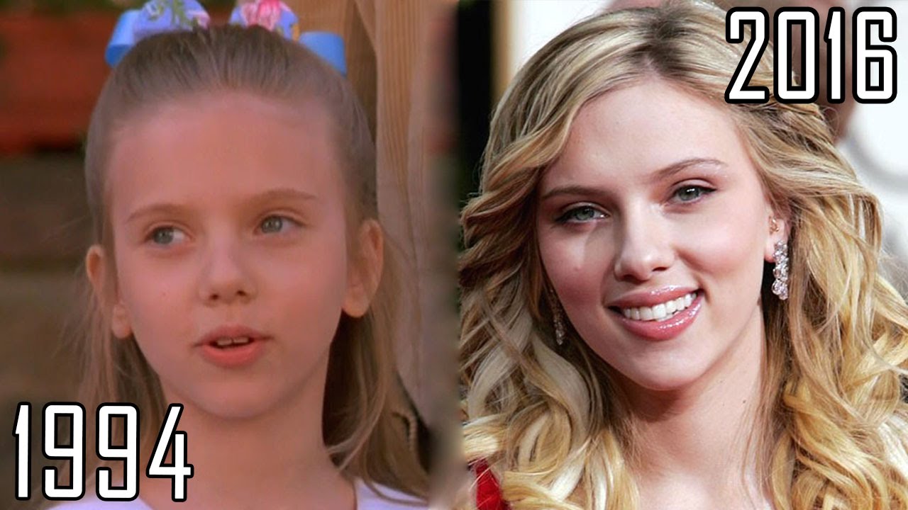 Scarlett Johansson (1994-2016) all movies list from 1994! How much has changed? Before and Now!