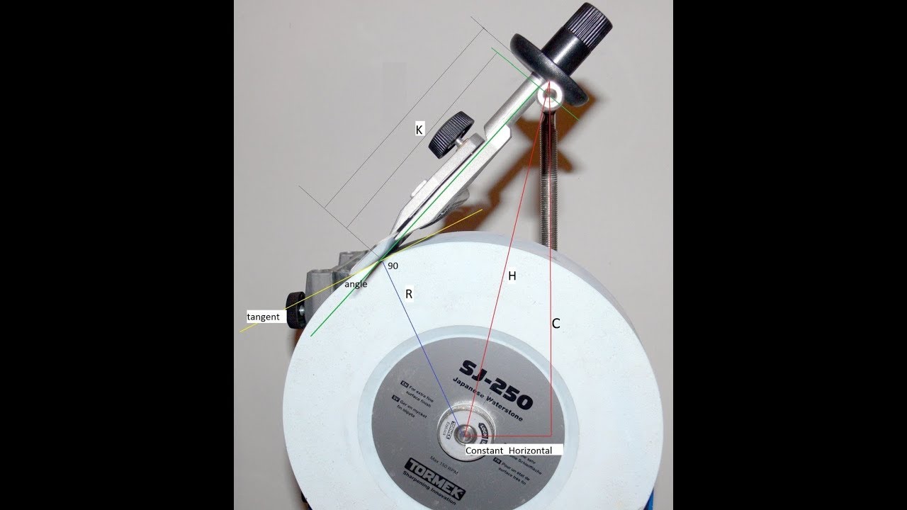 Grinding software for Tormek, Scheppach, Jet, Record, Triton, WEN, Elmos (no sound in this video)