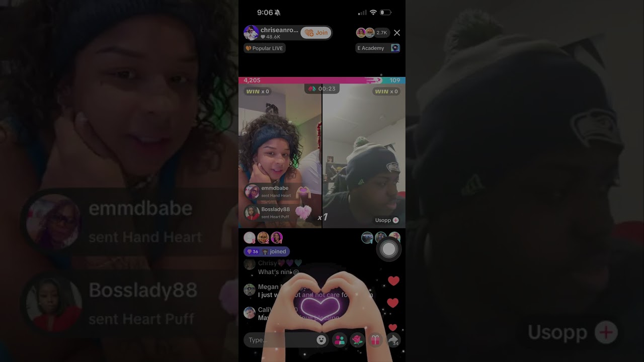 Chrisean TikTok live