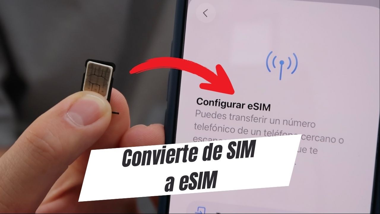 TUTORIAL | ¿CÓMO CONVERTIR una SIM a una eSIM? 📶📲