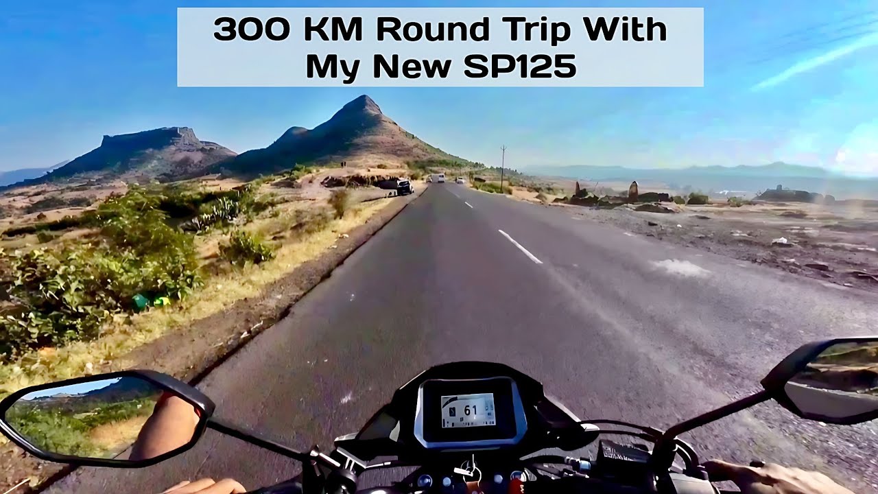 300 KM Long Ride With SP125 || Ride Karke Maja Agaya 🔥