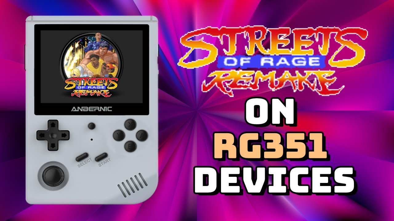 Streets of Rage Remake for ArkOS (RG351P/M/V, RGB10, GameForce, and more!)
