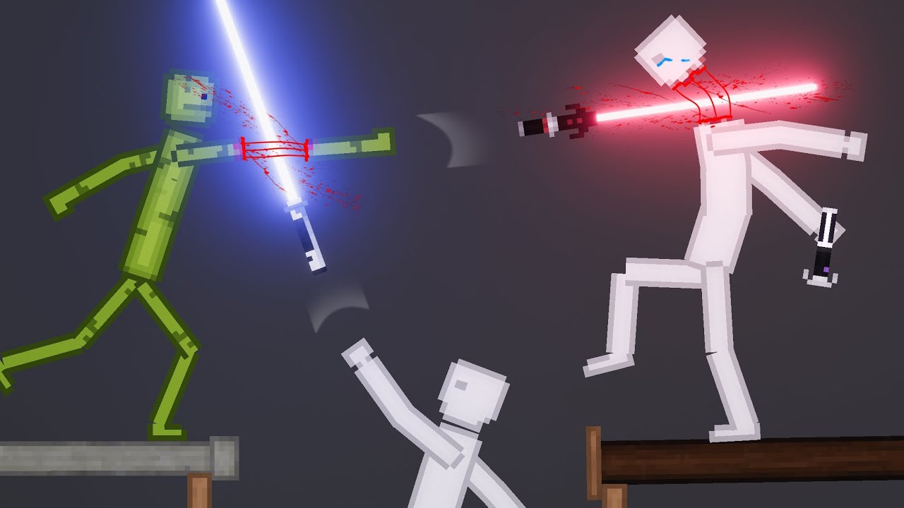 People Throwing Lightsabers At Each Other In People Playground (45)