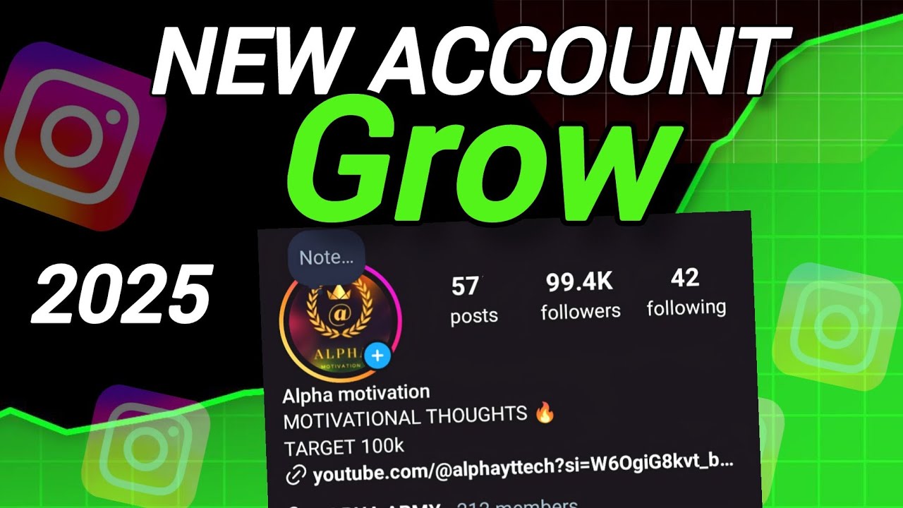 New Instagram account grow kaise kare (2025👍✅) how to grow on new Instagram account