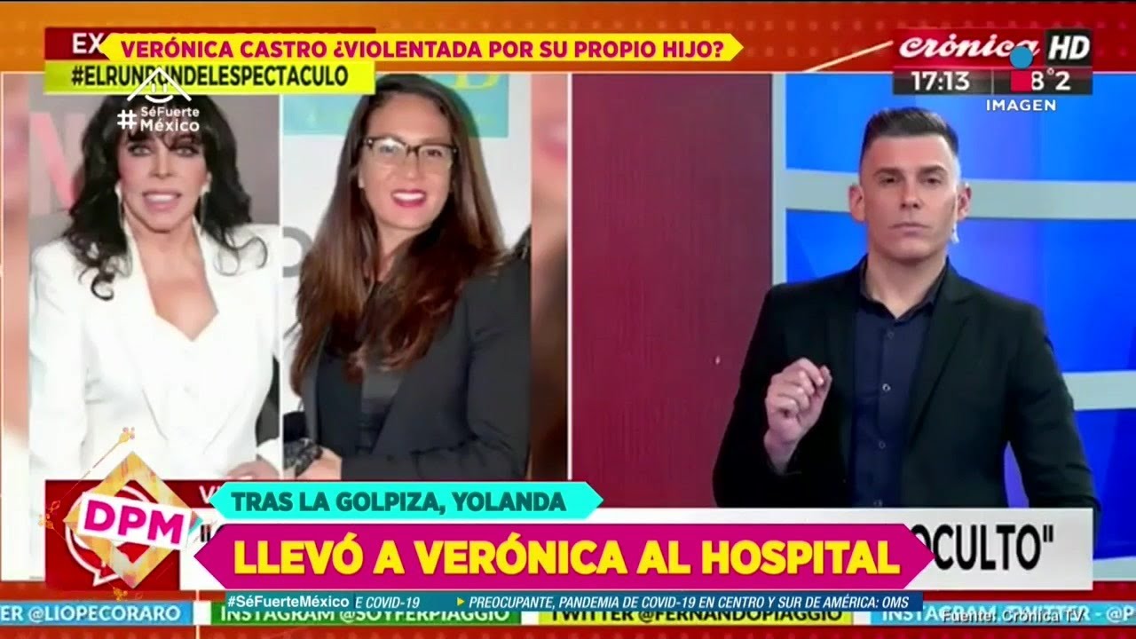 ¡Yolanda Andrade revela cómo fue que Cristian golpeó a su mamá Verónica Castro! | De Primera Mano