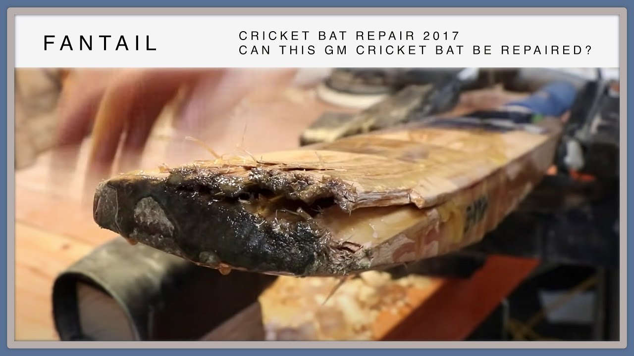 Cricket Bat Repair 2017 - Can This GM Cricket Bat Be Repaired?