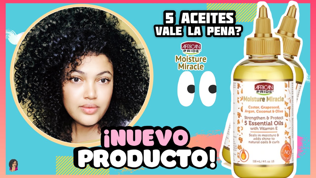 AFRICAN PRIDE MOISTURE MIRACLE / 5 ESSENTIAL OILS 