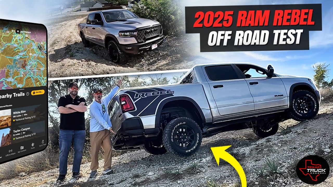 Хорош ли новый Ram REBEL Hurricane 2025 года на бездорожье? — Тест TTC Hill