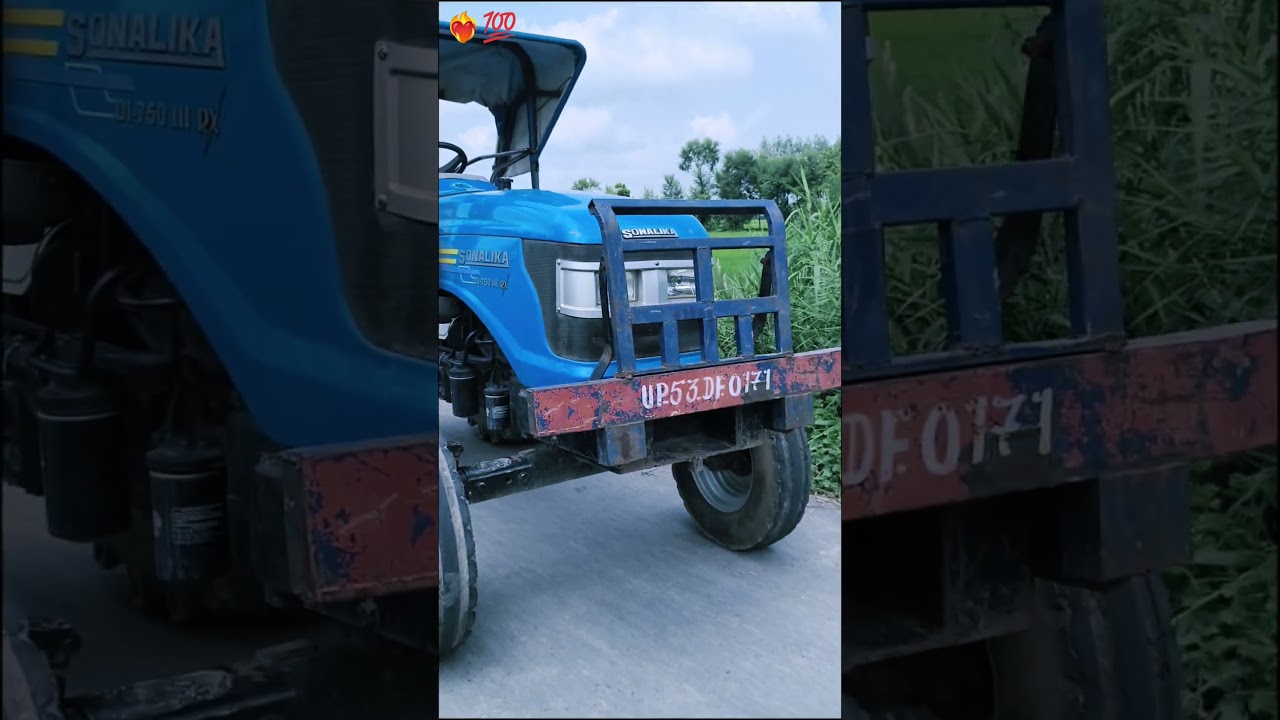 sonalika 750 iii status🚜 #feedshorts #viral #sonalika #tractorvideo #new #virelshorts #stunt #nishu